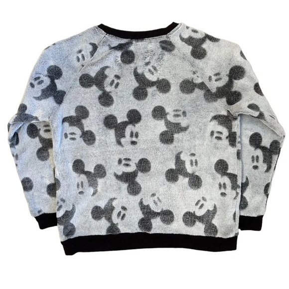 Mickey Mouse Grey & Black Pajamas 2-Piece Set Size Medium - Picture 3 of 14